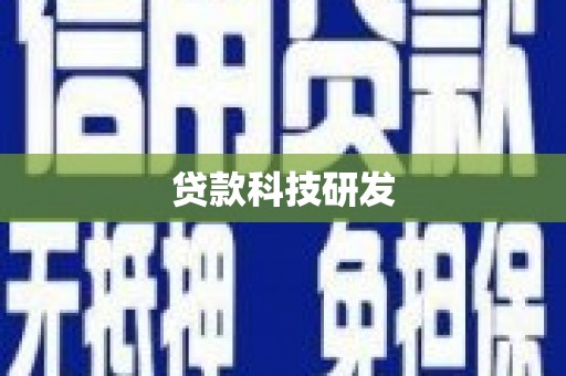 卑南贷款科技研发