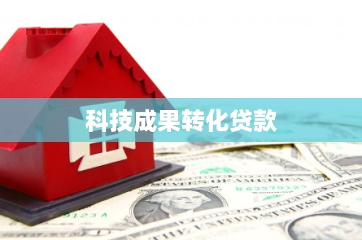 卑南科技成果转化贷款