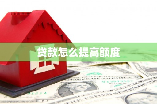 卑南贷款怎么提高额度