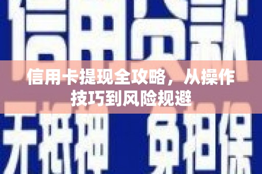 卑南信用卡提现全攻略，从操作技巧到风险规避