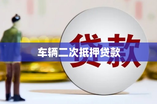 卑南车辆二次抵押贷款