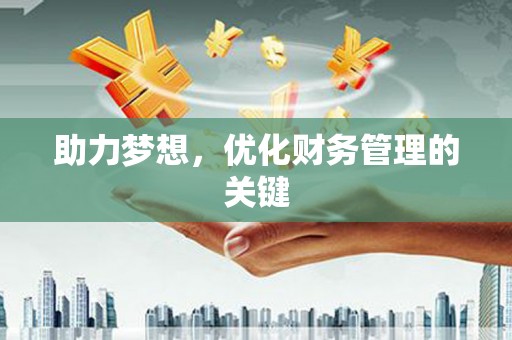 卑南助力梦想，优化财务管理的关键