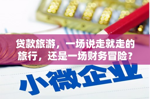 卑南贷款旅游，一场说走就走的旅行，还是一场财务冒险？