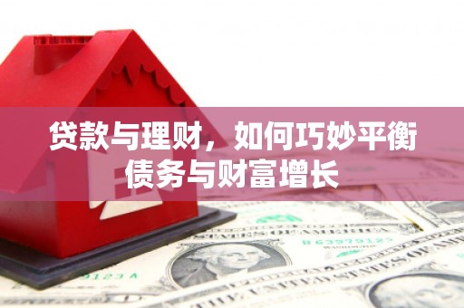 卑南贷款与理财，如何巧妙平衡债务与财富增长
