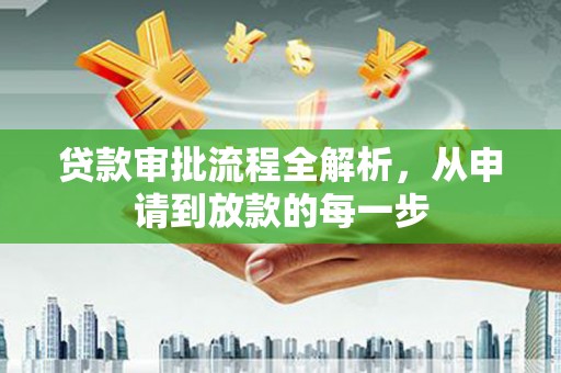 卑南贷款审批流程全解析，从申请到放款的每一步