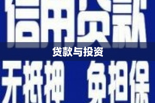 卑南贷款与投资