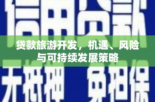 卑南贷款旅游开发，机遇、风险与可持续发展策略