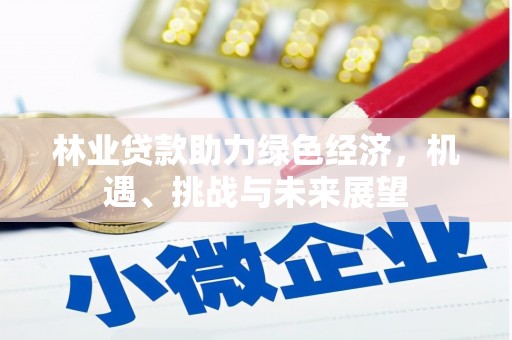 卑南林业贷款助力绿色经济，机遇、挑战与未来展望