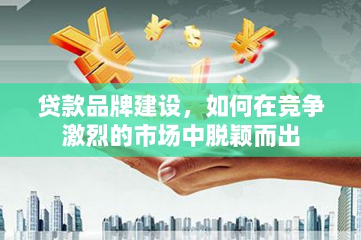 卑南贷款品牌建设，如何在竞争激烈的市场中脱颖而出