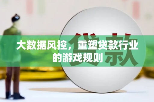 卑南大数据风控，重塑贷款行业的游戏规则