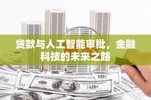 卑南贷款与人工智能审批，金融科技的未来之路