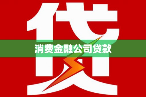 卑南消费金融公司贷款