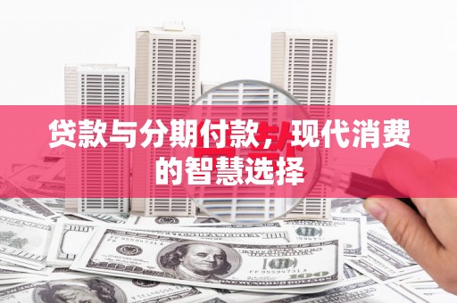 卑南贷款与分期付款，现代消费的智慧选择