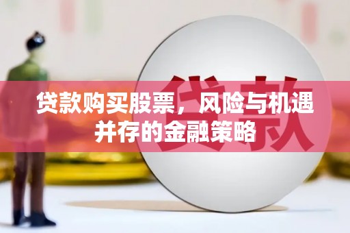 卑南贷款购买股票，风险与机遇并存的金融策略