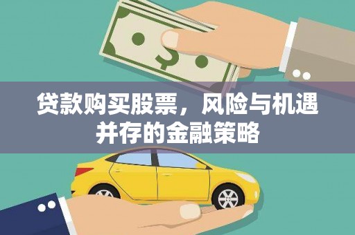卑南贷款购买股票，风险与机遇并存的金融策略