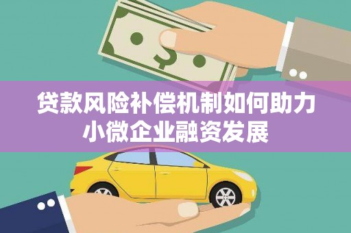 卑南贷款风险补偿机制如何助力小微企业融资发展