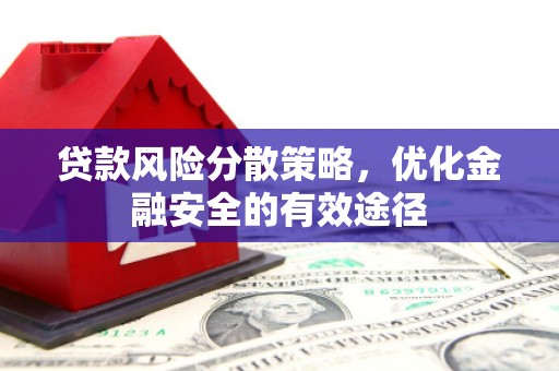 卑南贷款风险分散策略，优化金融安全的有效途径