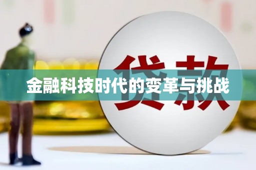 卑南金融科技时代的变革与挑战