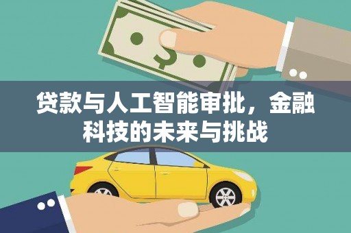 卑南贷款与人工智能审批，金融科技的未来与挑战