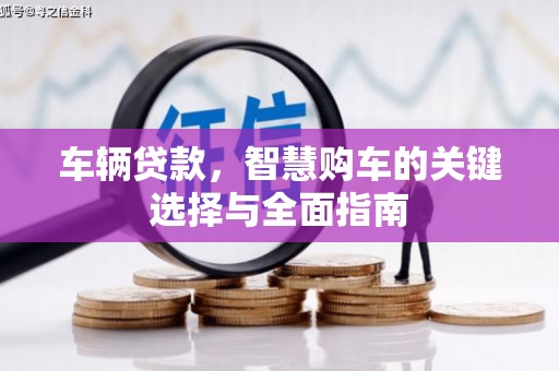 卑南车辆贷款，智慧购车的关键选择与全面指南