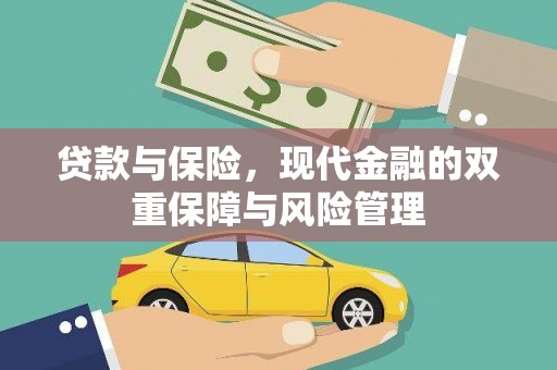 卑南贷款与保险，现代金融的双重保障与风险管理