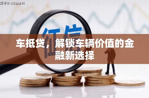 卑南车抵贷，解锁车辆价值的金融新选择