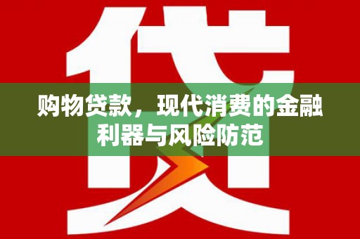 卑南购物贷款，现代消费的金融利器与风险防范