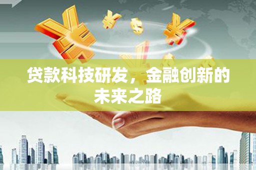 卑南贷款科技研发，金融创新的未来之路