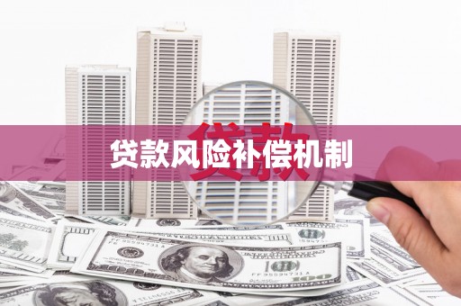 卑南贷款风险补偿机制