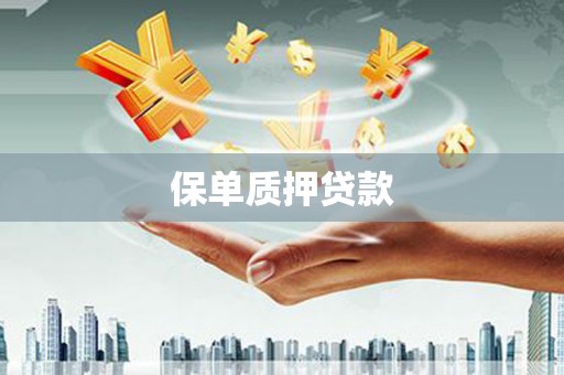 卑南保单质押贷款