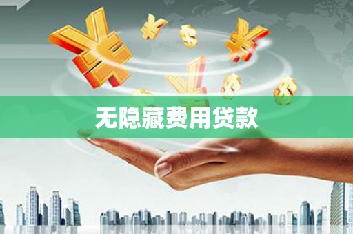 卑南无隐藏费用贷款