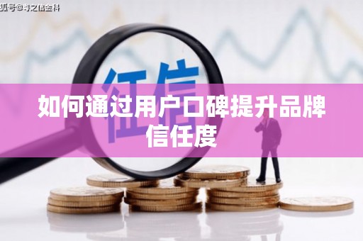 卑南如何通过用户口碑提升品牌信任度