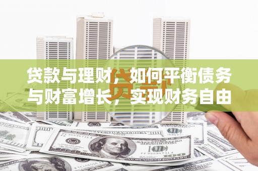 卑南贷款与理财，如何平衡债务与财富增长，实现财务自由