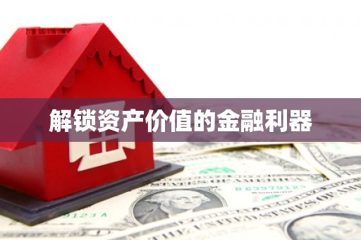 卑南解锁资产价值的金融利器
