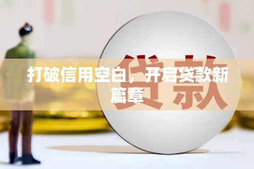 卑南打破信用空白，开启贷款新篇章