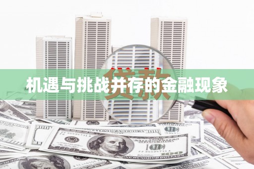 卑南机遇与挑战并存的金融现象